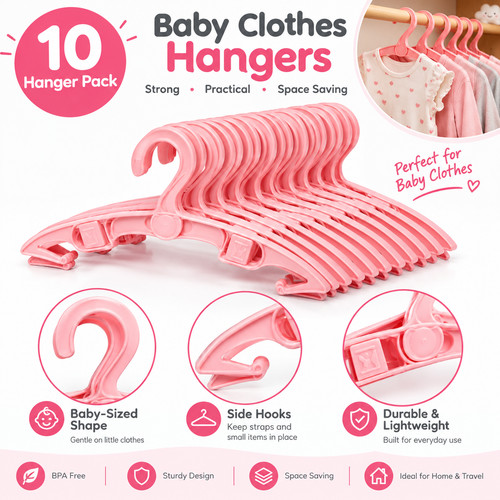 Pack pink baby clothes - 10,