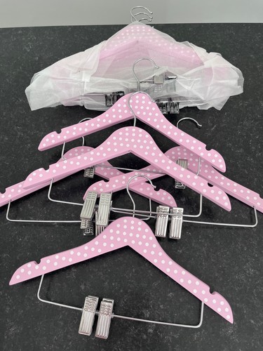 Pink white spotty - x,