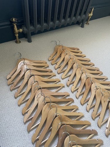 Kids wooden clothes hangers - kids,