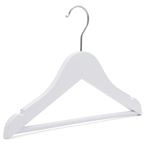 Childrens white wooden coat - childrens,