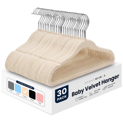 Pack baby velvet hangers - 30,