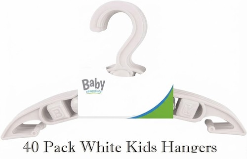 Pcs baby white hangers - 40,