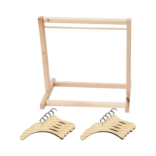 Durable wooden metal - metal, doll