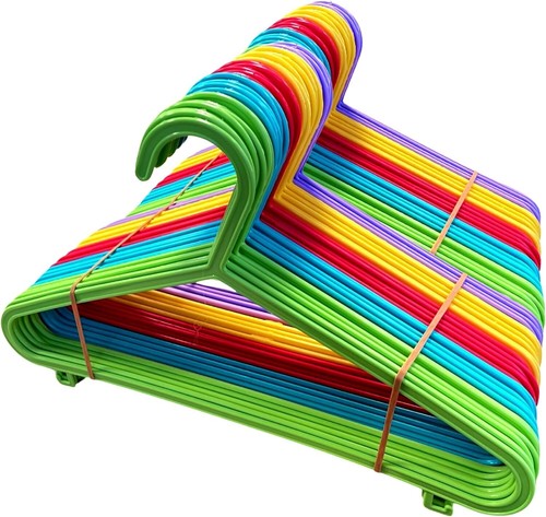 100 kids plastic hangers - kids,