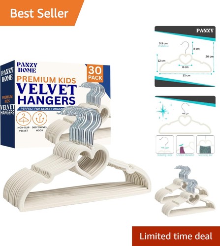 Pack kids velvet hangers - 30,